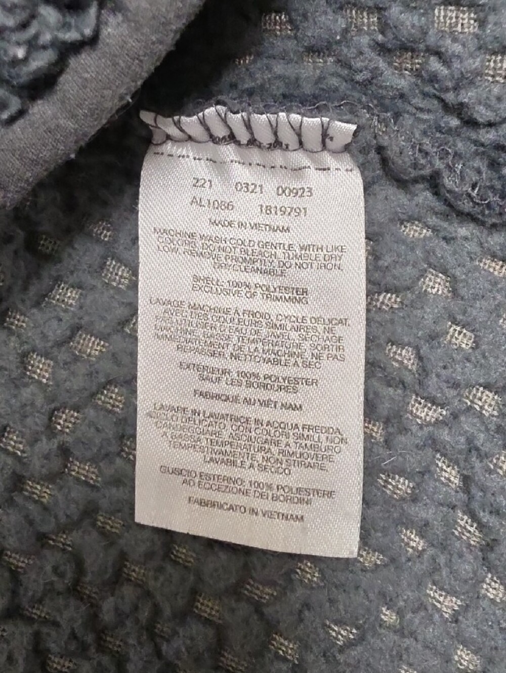 Columbia Gray Sherpa Zip Utility Jacket - Picture 7 of 9